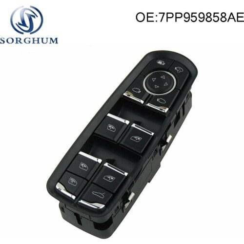 Electric Front Driver Side Power Window Control Switch For Porsche Panamera Cayenne Macan