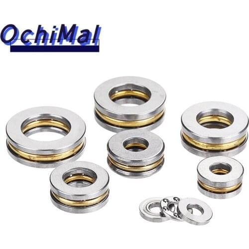 Hot Sale 5pcs Flat Thrust Ball Bearing 2.5/3/4/5/6/7/8mm Mini Miniature Bearings F25-6 F3-8 F4-10 Durable Free Shipping