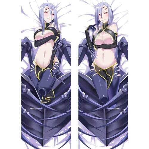 Cosplay monster musume no iru nichijou Rachnera Arachnera Dakimakura Body Pillowcase Cartoon Spider Girl Hug Pillow Cover Case