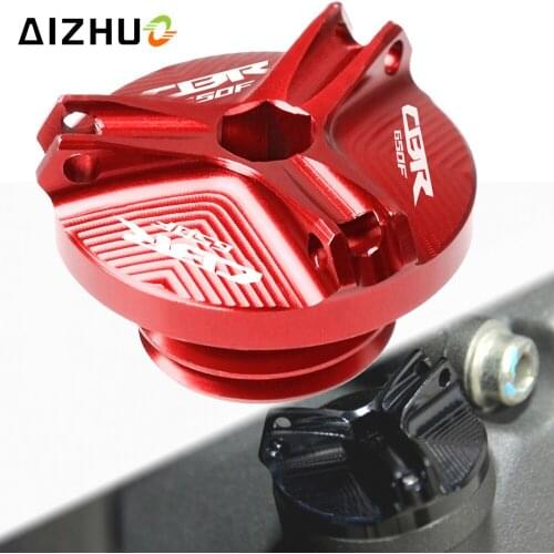Motorcycle Engine Oil Filler Cup Cap Oil Filler Cap Plug Cover For HONDA CBR650F CBR 650F CBR650 F CBR 650 F CB650F 2014-2016