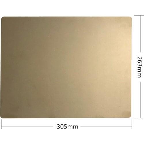 ENERGETIC New Upgrade Flashforge Guider2 Build Plate,305x263mm Removal Spring Steel Sheet Applied PEI Print Bed +Magnetic Base