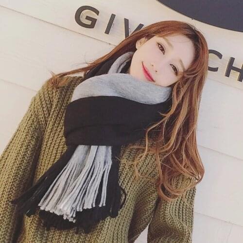 2020 NEW fashion cashmere men scarf winter women warm shawl and wrap bandana pashmina long tassel female foulard thick blanket