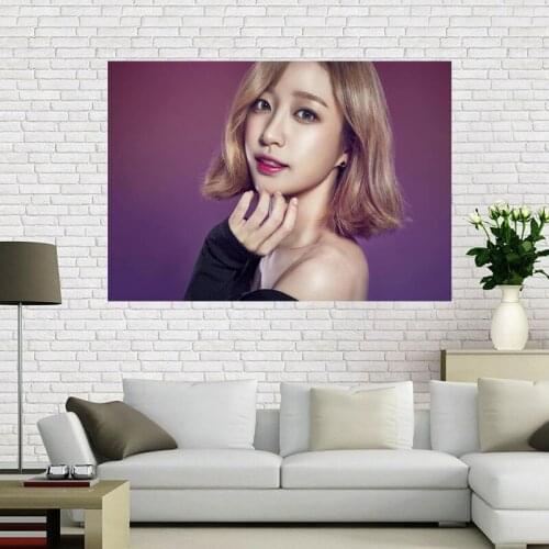 Custom KPOP HaNi Poster Wall For Living Room Art Poster Decoration Canvas Fabric Cloth No Frame Morden Home Decor A12.2