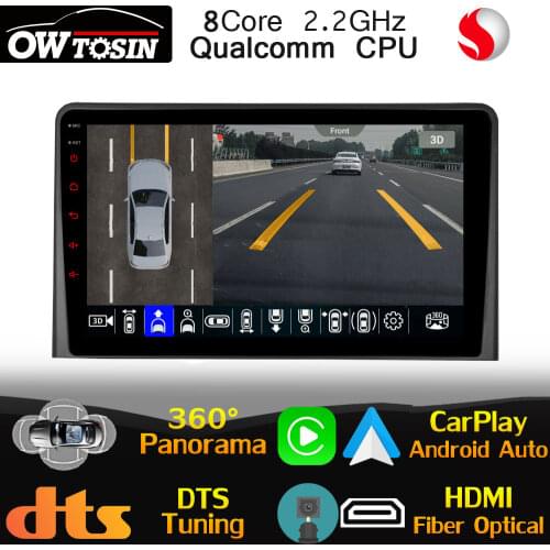 Qualcomm CPU Android For Hyundai Sonata 7 LF 2017-2019 Car Multimedia Radio GPS Optical HDMI Head Unit 360 Panoramic Stereo DTS