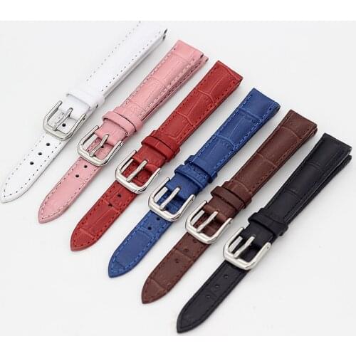12MM-24MM High Quality New Genuine Leather Watchband For casio Tissot CITIZEN Watch Strap band Womens Mens Watch Bracelets