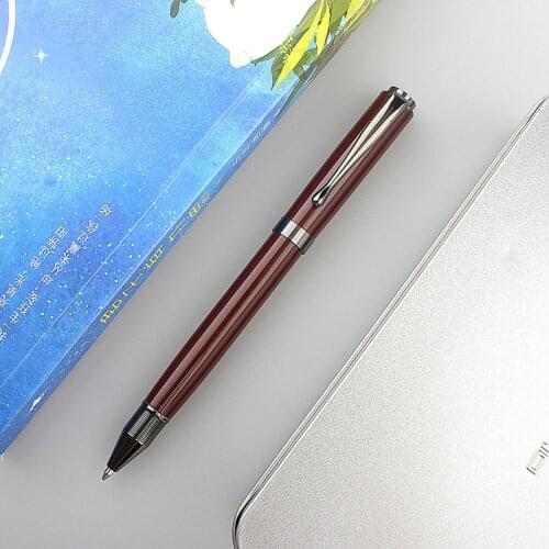 Luxury High quality metal 8 color options Ballpoint pen metal elegante signature switzerland ink pens new