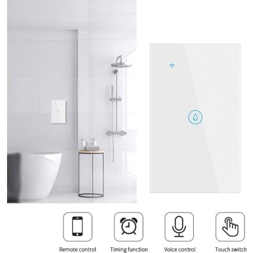 Wifi Boiler Smart Switch Water Heater Switches Voice Remote Control US/AU Standard Touch Panel Timer Outdoor Work Alexa Google