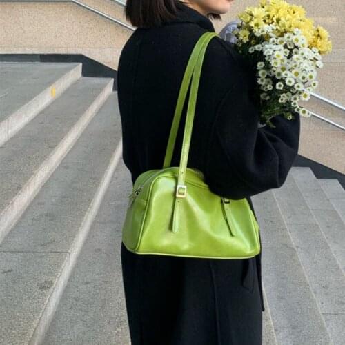 Shoulder Bag Niche Underarm Bag Solid Color Simple and Versatile Student Japanese Jk Uniform Bag Trendy Fashion