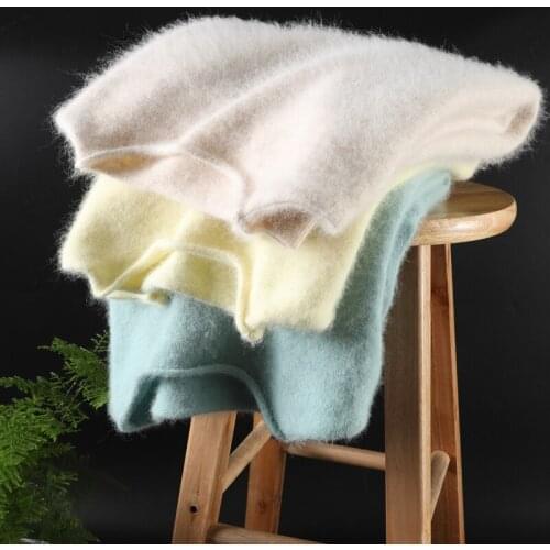 2020 fall/winter clothing new ladies sweater pullover short curled round neck cashmere sweater loose knit bottoming shirt