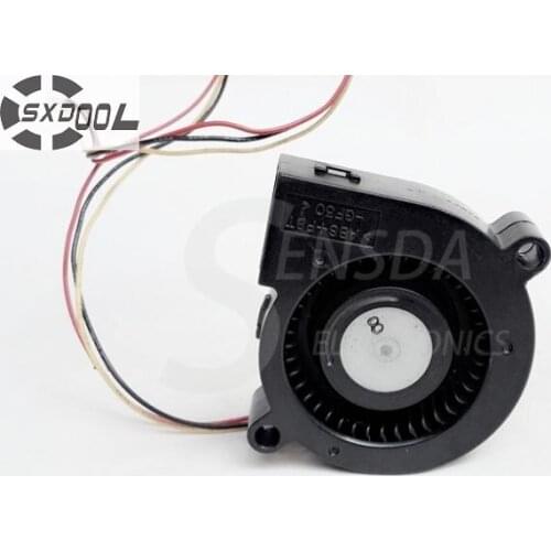 SXDOOL DC blower 5015 12V 0.15A E0515H12B7AS-15 cpu cooler heatsink axial Cooling Fans turbo 50mm