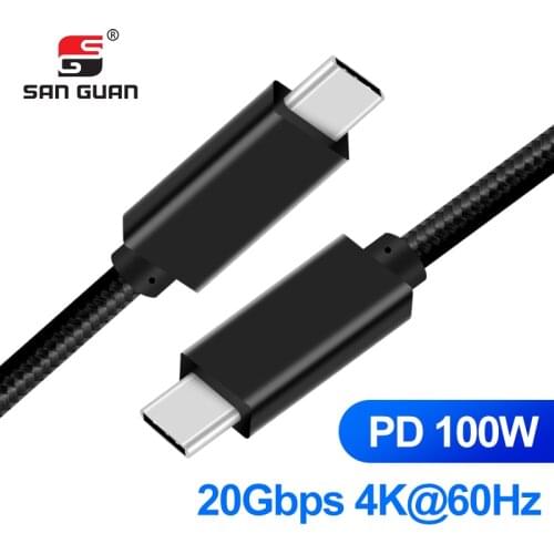 Video 4K@60HZ USB3.2 Gen2 Type-C 3meter 10ft USB C 3.1 Cord Audio Video for Sony A7R3 Camer 20G data for Samsung SSD X5 HD Mac