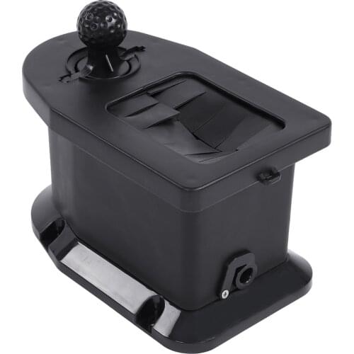 Hard Plastic Black Portable Golf Club Ball Washer Manual Cleaner For Golf Cart Made Of Good Quality Plastic Sturdy And Durable