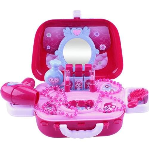 20Pcs/Set Play House Makeup Cosmetics Shoulder Bag Children Development Toy