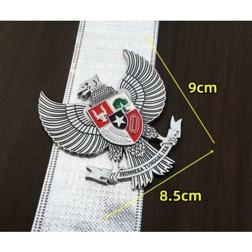 3D Metal Silver Eagle Auto Emblem Badge Sticker Decal Car Accessories