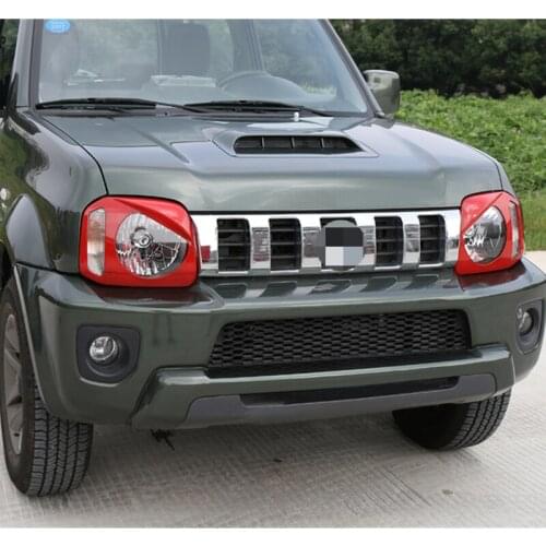 For Suzuki Jimny 2007-2017 car accessories Car Stickers ABS Car HeadLight Lamp Protection Cover Sticker For Suzuki Jimny