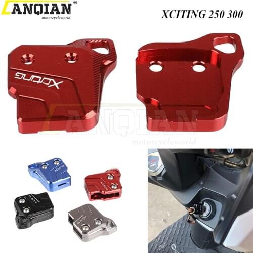 For KYMCO XCITING 250 300 NIKITA 200 300 LIKE 150 180 Motorcycle Accessories Key Cover Dust Holder Protector Key Head Decoration