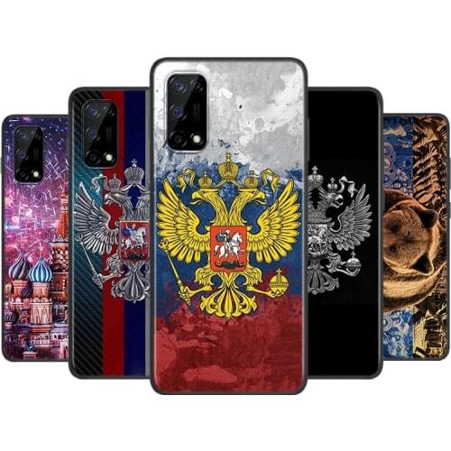Russian National flags For OPPO A5 A9 A11X A1K A12 A12E A31 A32 A52 A53 A72 A73 A93 A94 AX7 Pro Soft Phone Case