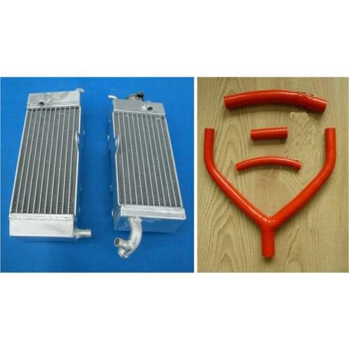 NEW Aluminum Radiator +Hose FOR YAMAHA YZ250 YZ 1992 250 / WR250 WR 250 1992-1993 92 93 High Quality