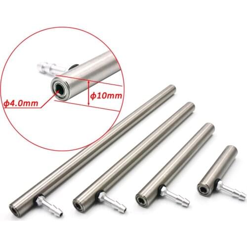 L5/L10/15/20/25/30cm Length Stainless Steel Tube With Grease Nozzle for 4mm Shaftr RC Boat Drive Accessory