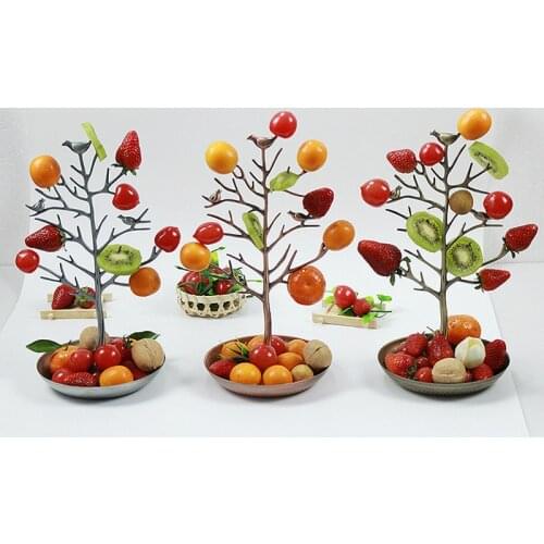 Creative tableware personality irregular Christmas fruit tree hotel bar ktv fruit plate fruit platter rack WF7011003
