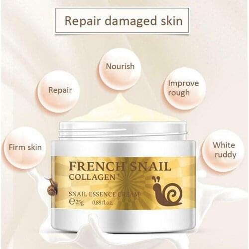 New Healthy Snail Face Cream For Face Nourishing Serum Day Cream Aging Anti Hyaluronic Cream Acid Moisturizer Y4V8