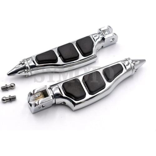 Motorcycle Front Foot Pegs Footrests For SUZUKI Boulevard M109R 06-15 M90 09-15 Hayabusa GSX1300R 99-15 GSXR 600 750 2000-201