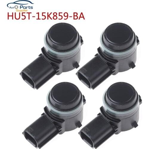 4Pcs HU5T-15K859-BA HU5T15K859BA Front PDC Parking Sensor Parking Radar For FORD TRANSIT CUSTOM 2.0 TDCi Black Color New