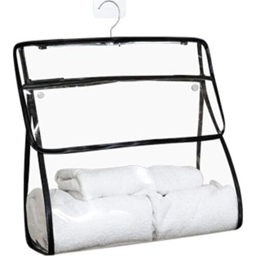 Tote bag transparent waterproof underwear towel mobile phone storage bag storage rack closet closet bedroom bathroom storage bag