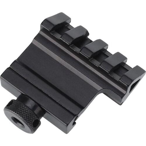 Tactical airsoft AR15 45 degree offset side scope mount flashlight mount with 20mm picatinny weaver rail for hunting