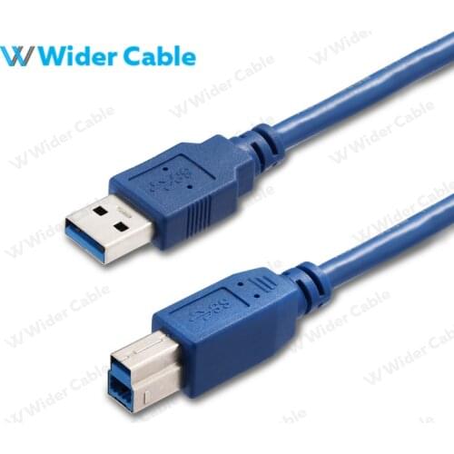 USB B Cable USB 3.0 Type A Male to B Male Scanner Printer Cable Sync Data Charger Cable for Printer for Laser Printer Sales