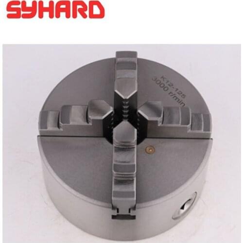 High quality K12 4jaw self-centeringLathe Chuck K12 80/100/125/160/200/250/320/400Hardened Steel for Drilling Milling Machine