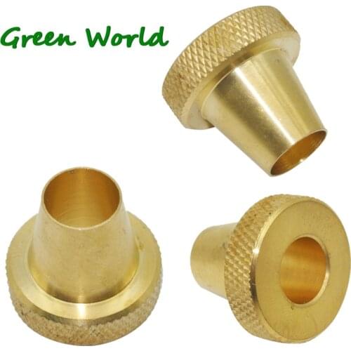 Green World 1pc/lot Solid Brass Muzzleloader Guide ,Guide Bore Protector,internal hole diameter7.2/8.2/9.2/10.2mm