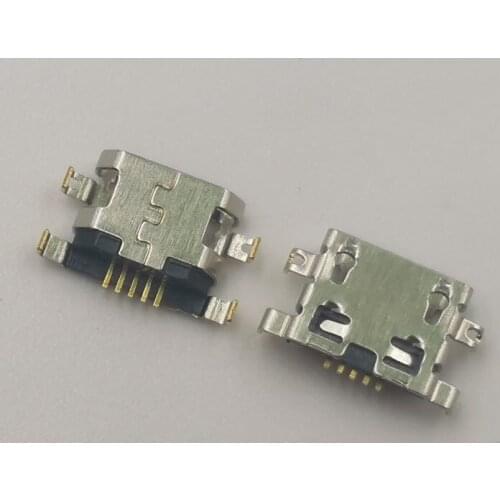 10Pcs USB Micro Charger Charging Port Plug Jack Dock Connector For Alcatel 1S 1V 2019 OT 5024 5024D 5024Y 5024K 5001 5001D 5001A