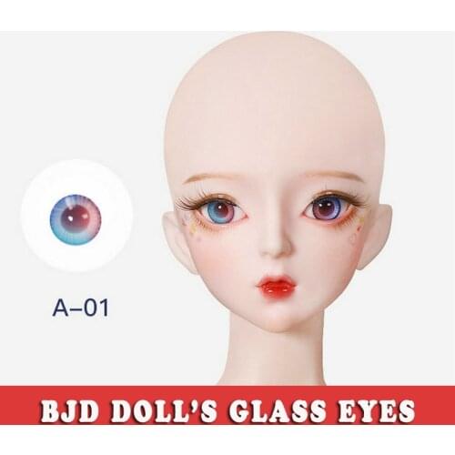 14MM BJD Doll Glass Eyes for 1/3 dolls Girl Doll Accessories Toys