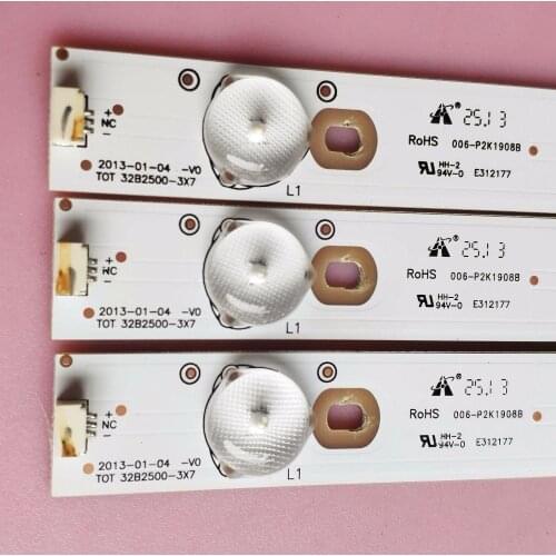 3 Pieces/lot FOR TCLL32F3309B lamp bar 4C-LB320T-YH5 screen LVW320CSOTE67V2 1 Pieces=7LED
