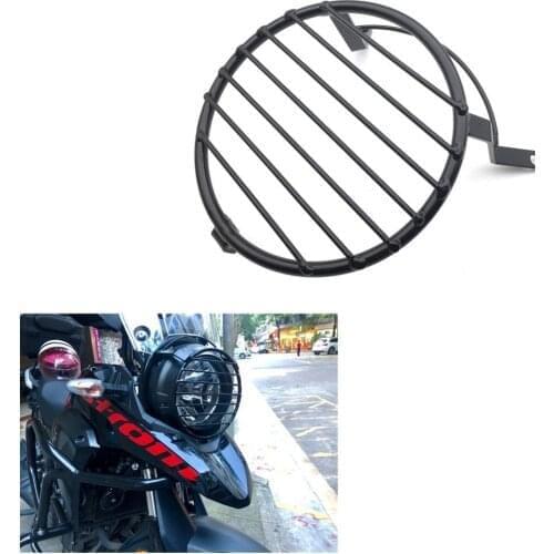 Motorcycle Modification Accessories DL250 DL GW 250 GW250F GW 250 SVSTrom 250 Headlamp for Protection Cover Lamp Net Frame