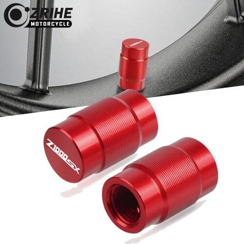 Motorcycle Accessories For KAWASAKI Z Z1000SX SX Couple Aluminum Vehicle Wheel Tire Valve Stem Caps Covers Universal cycle CNC