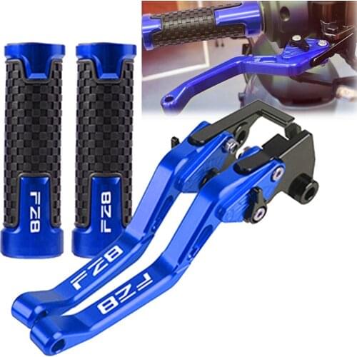 FOR YAMAHA FZ8 Motorcycle Aluminlum Accessories Brake Clutch Levers and handle grip 2010-2018 2017 2016 2015 2014 2013 2012 2011