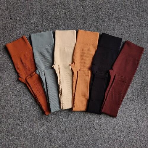 WAREBALL Seamless Fitness Yoga Pants High Waist Push Up Sport Legging Women Super Stretchy Gym Workout Tights Running Pants