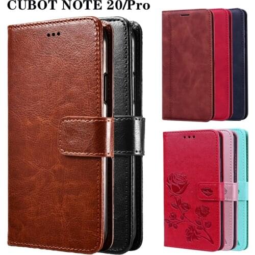 Flip PU Leather Case ForCUBOT NOTE 20 Stand Cover Case For CUBOT NOTE 20 Pro Premium Wallet Funda Coque Case