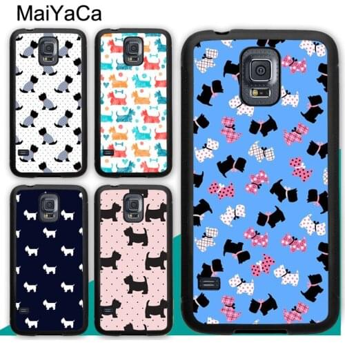 Scottish terrier pattern Cases For Samsung A21S A20e A71 A51 A10 A40 A50 A70 Galaxy S20 Plus S10 S9 Note 20 Ultra