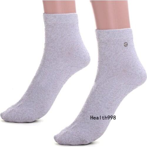 Digital therapy massager parts Stimulate the foot nerve Foot Massager conductive silver fiber socks used with TENS massager