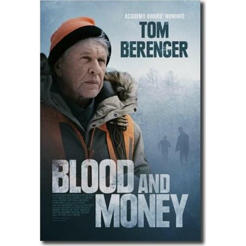 D0537 Blood And Money Movie Silk Fabric Poster Art Decor Indoor Painting Gift