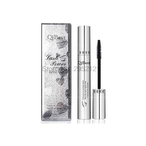 By dhl 500pcs qibest Mascara Make up Eyelash Colossal Volume Express Black Collagen Cosmetic Curling Waterproof Fiber Lashes hot