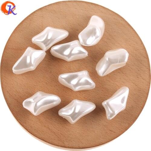 Cordial Design 100Pcs 13*24MM Acrylic Beads/Jewelry Accessories/Hand Made/DIY Bead Making/Earring Findings/Imitation Pearl Bead