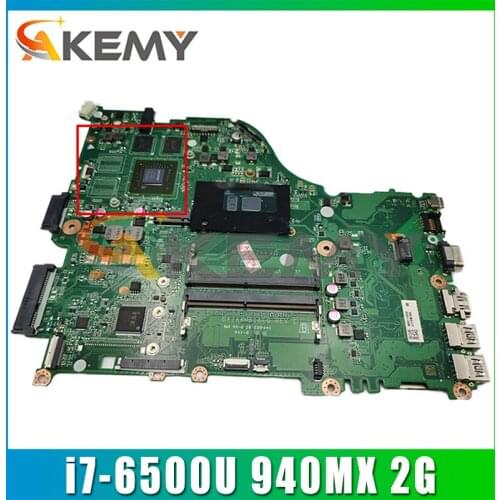 For Acer Aspire E5-575 F5-573 E5-575G F5-573G Laptop Motherboard ZAA X32 DAZAAMB16E0 W/ i7-6500U 940MX 2G-GPU 100% Fully Tested