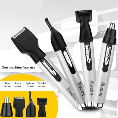 4-in-1 USB Electric Nose Hair Removal Trimming Machine Set Shaver