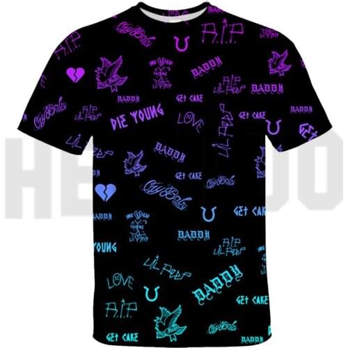 Rapper Lil Peep 3D T Shirt Women T-shirt Kids Love Print Cool Streetwear Trend LilPeep Men Tee Fashion Hip Hop Boys Summer Tops