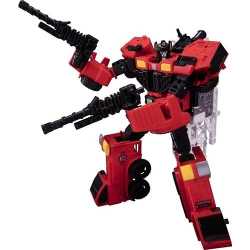 Power of the Prime Voyager Class Robot Inferno Fire Truck Toy Action Figure Classic Toys For Boys Children Gift