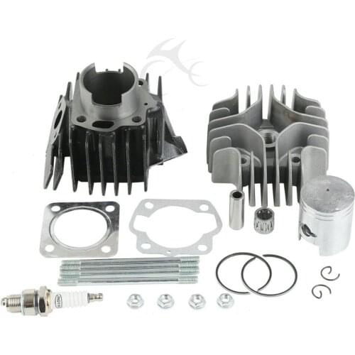 Motorbike Big Bore Cylinder Piston Gasket Kit For Suzuki JR50 50cc 1978-2006 05